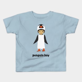 Penguin boy Kids T-Shirt